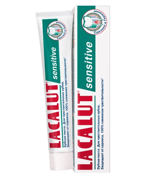 Зубная паста LACALUT Sensitive Для чувствительных зубов, 50 мл