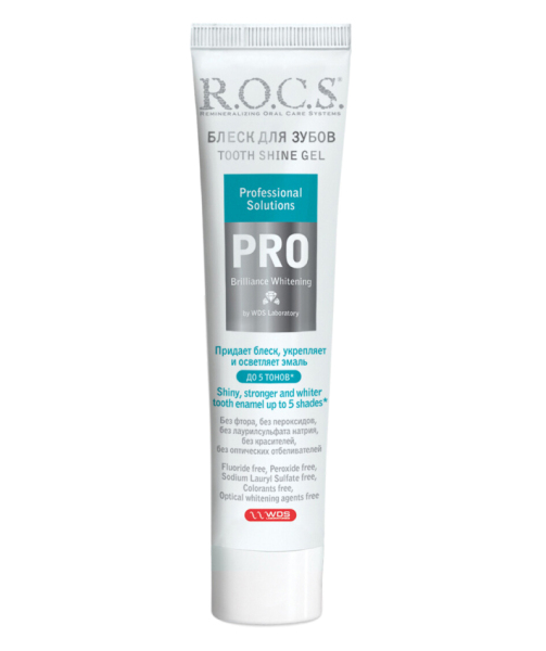 Гель R.O.C.S. PRO Блеск для зубов, 74 г