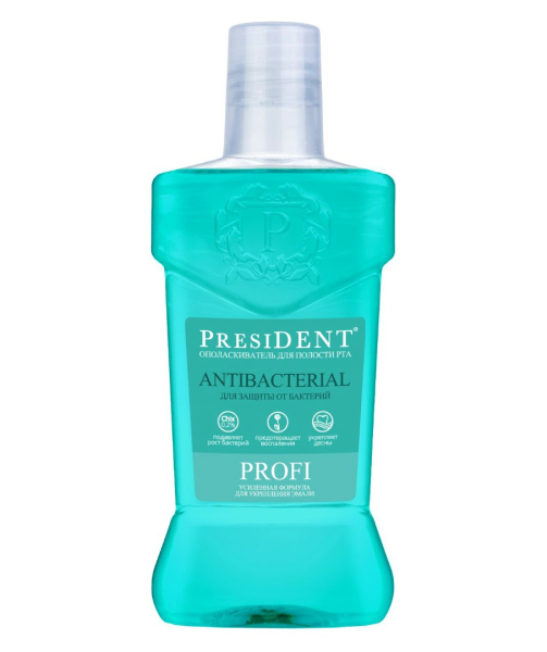 Ополаскиватель для полости рта PROFI Antibacterial от President