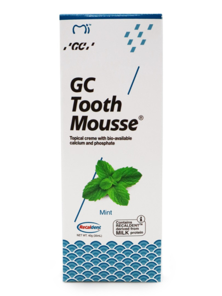 Крем Tooth Mousse реминерализующий мята GC, 35 мл