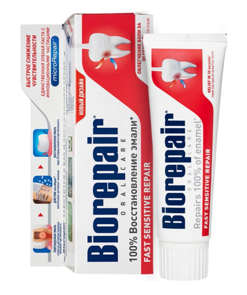 Зубная паста Biorepair для чувствительных зубов 75 мл
