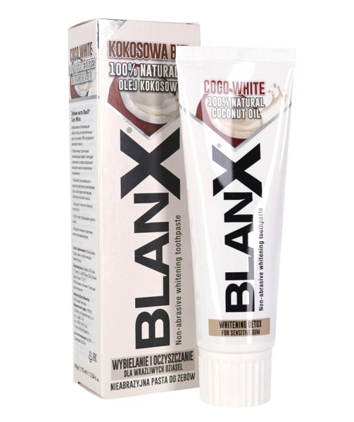 Зубная паста Blanx Coco White, 75 мл