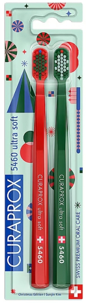 Набор зубных щеток Curaprox DUO Christmas 2025