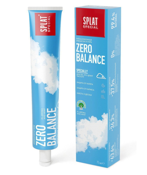 Зубная паста SPLAT Special Zero Balance, 75 мл