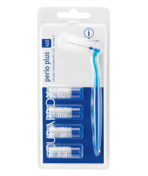 Межзубные ершики Curaprox CPS 410 Perio Plus, 2.5 / 10 мм