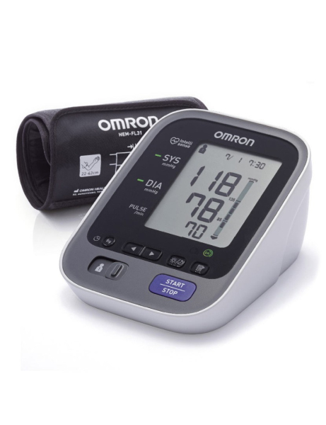 Автоматический тонометр OMRON M3 Comfort с каркасной манжетой 22-42 см