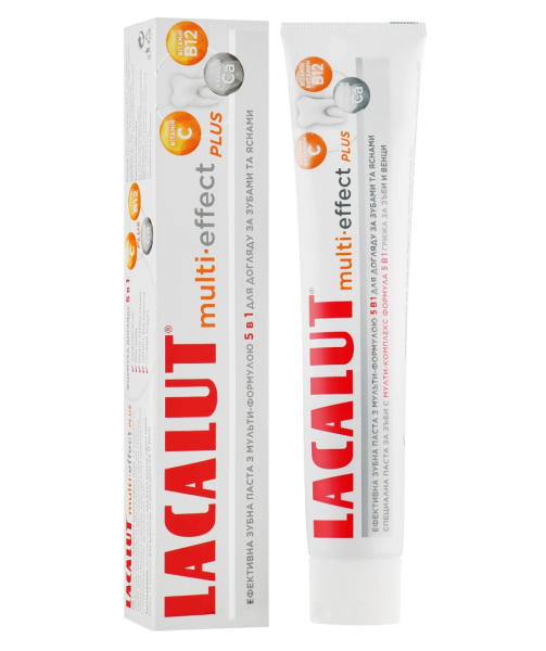 Зубная паста Lacalut multi-effect plus