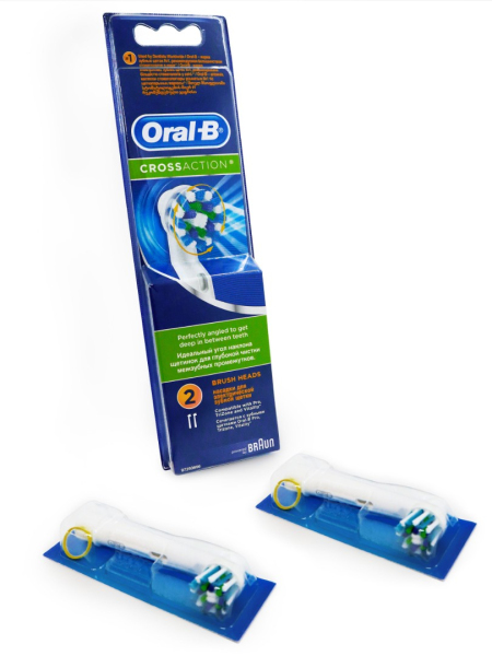 Насадка Oral-B® CrossAction EB 25-2, 2 шт
