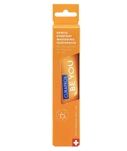 Зубная паста CURAPROX Be You Pure Happiness со вкусом персика и абрикоса, 60 мл