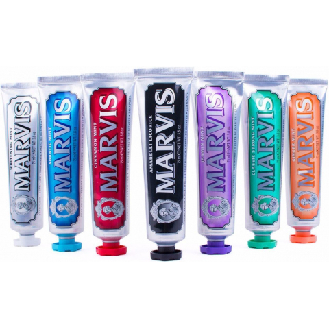 Набор зубных паст MARVIS , 7 шт по 25 мл