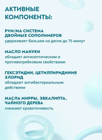 Бальзам для десен PresiDENT Professional ADHESIUM Адгезивный 5гр