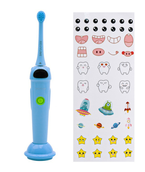Звуковая зубная щётка Revyline RL 020 Kids (голубой вариант)