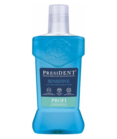 Ополаскиватель для полости рта PROFI Sensitive от President