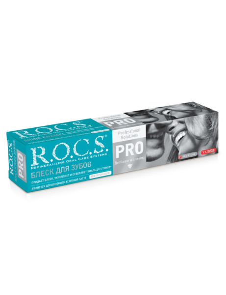 Гель R.O.C.S. PRO Блеск для зубов, 74 г
