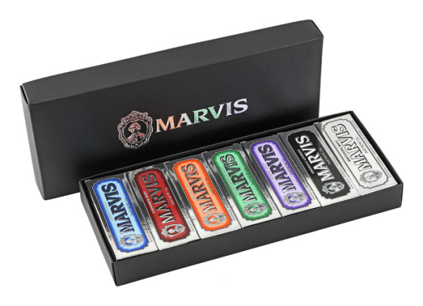 Набор зубных паст MARVIS , 7 шт по 25 мл