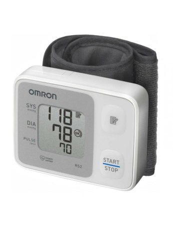 Тонометр автоматический RS1 (HEM-6160-E) от OMRON на запястье