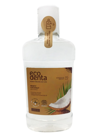 Ополаскиватель Ecodenta Cosmos Organic Minty Coconut, 500 мл
