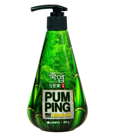 Паста PERIOE Pumping Bamboo Salt Gum Care с бамбуковой солью для профилактики проблем с деснами