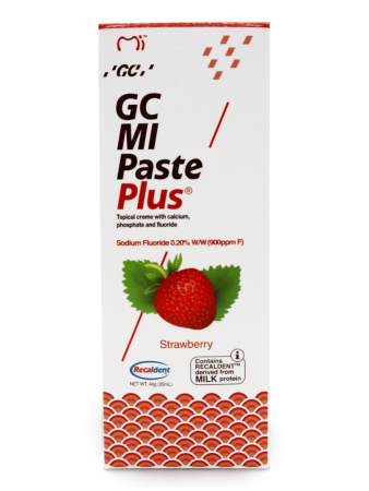 Крем Mi Paste Plus реминерализующий клубника GC, 35 мл