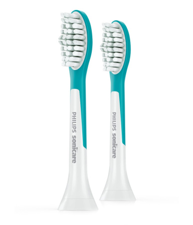 Мини-насадки для звуковой зубной щетки Philips Sonicare For Kids от 7 лет (2 шт) HX6042/33