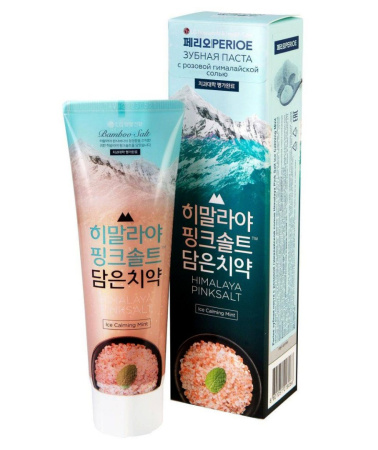 Гель Perioe с розовой гималайской солью Ice Calming Mint
