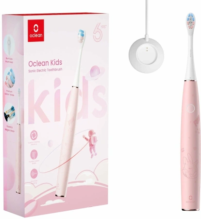 Электрическая детская зубная щетка Oclean Kids Electric Toothbrush (розовая)