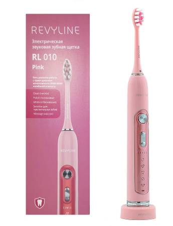 Звуковая зубная щётка Revyline RL 010 Pink