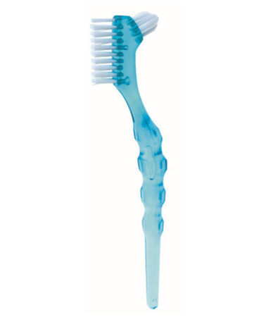 Щетка для протезов Miradent Protho Brush De luxe (голубая)