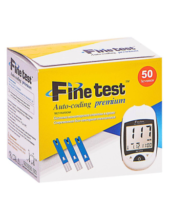 Тест-полоски Finetest Premium, 50 шт